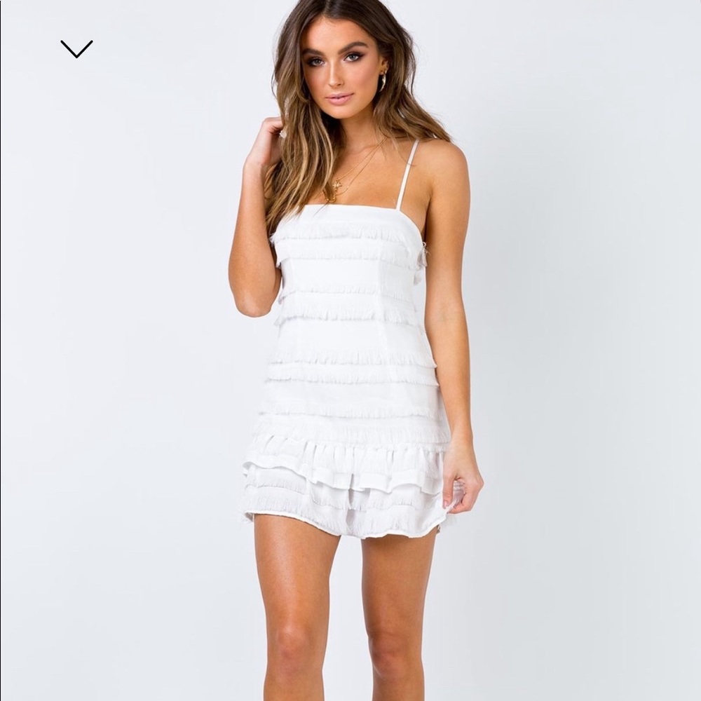 Princess Polly Molina Mini Dress in White